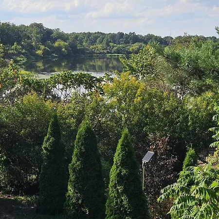 Nyaraló Dom Letniskowy Do Wynajecia Z Wlasna Przystania Nad Rzeka Narew - Linia Brzegowa